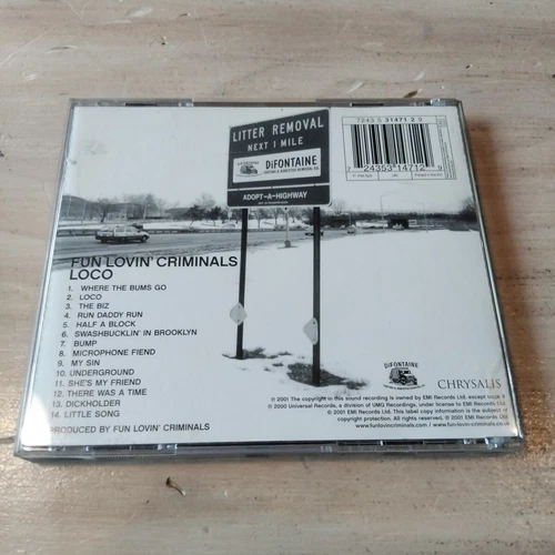 Loco - Fun Lovin’ Criminals CD - Picture 2 of 7