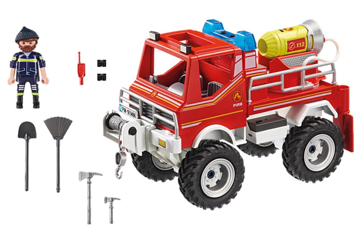 Playmobil City Action Fire Truck 9466 eBay