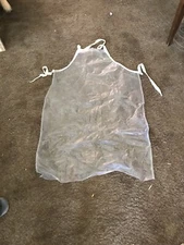 lot of 5 Kitchen Safe Food Handler's Apron, Vinyl / Plastic, 26x40