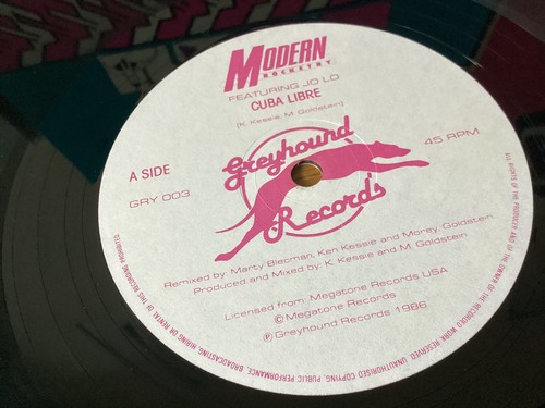 MODERN ROCKETRY I Feel Love Coming + Cuba Libre 12” Vinyl HiNRG Disco Synth MN- - Picture 8 of 23