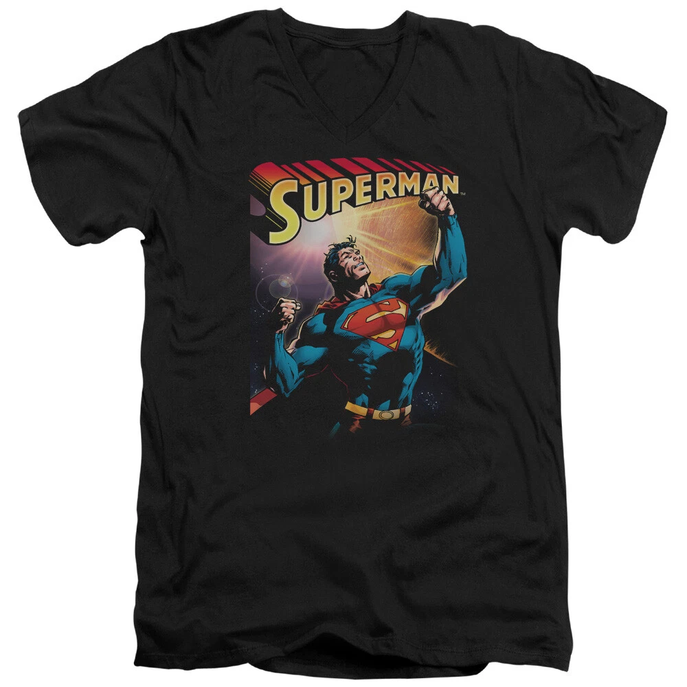 Superman Victory Pose Men’s T-Shirt  Officially Licensed DC Comics Tee