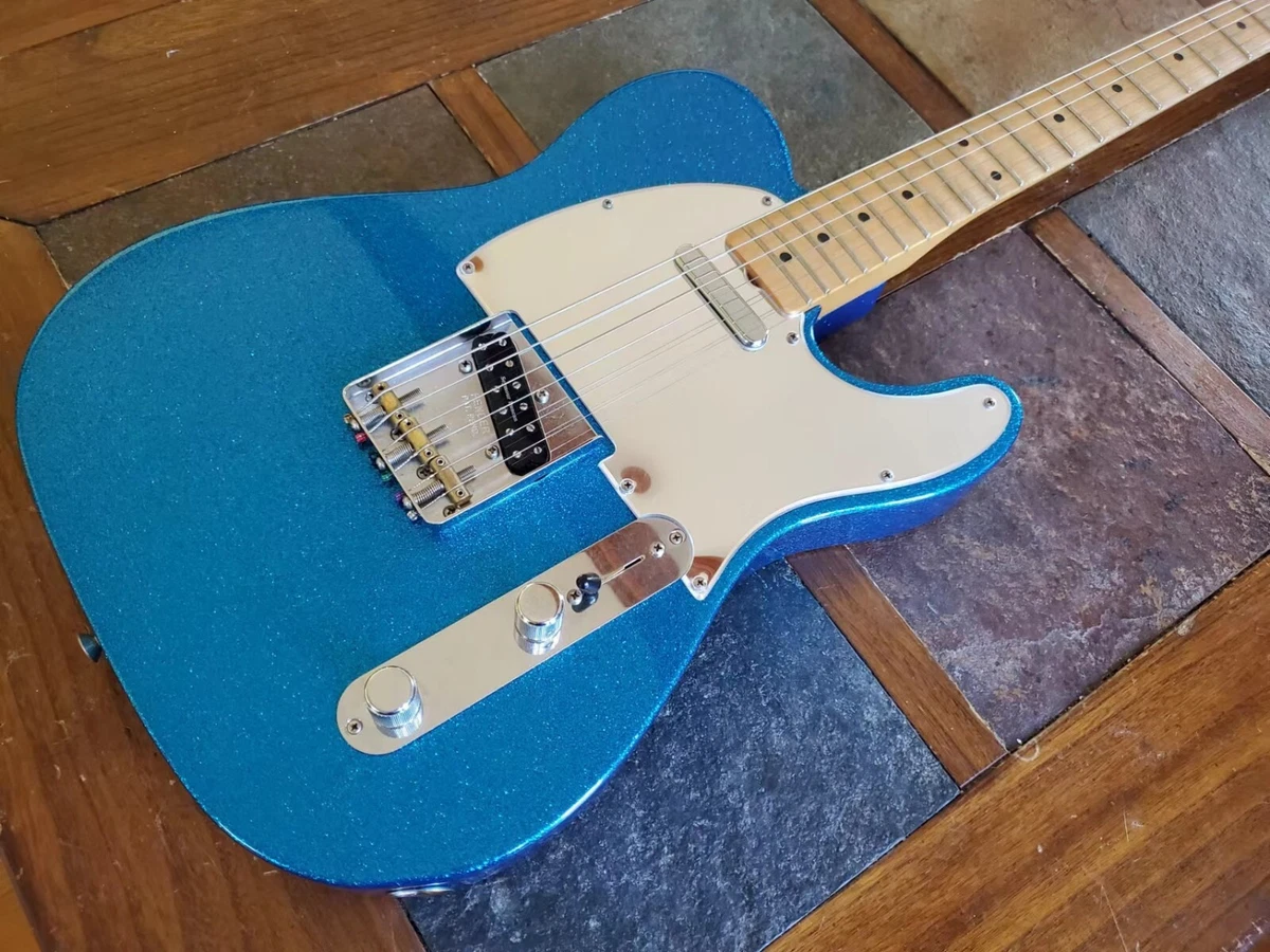 Fender Jay Mascis signature Telecaster w Seymour Duncan blue sparkle