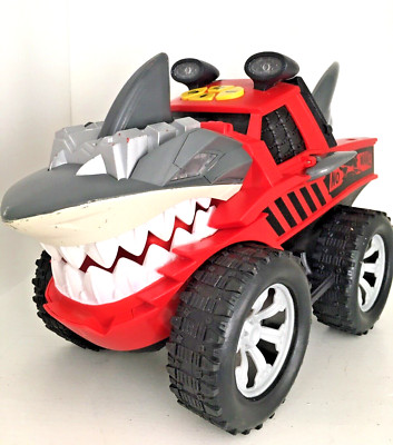 Adventure Force Jawsome Jammer Red Shark No Wake Truck