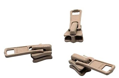 Zipper Repair Kit - #5 YKK Vislon Molded Jacket Zipper Sliders with Top Stops 3