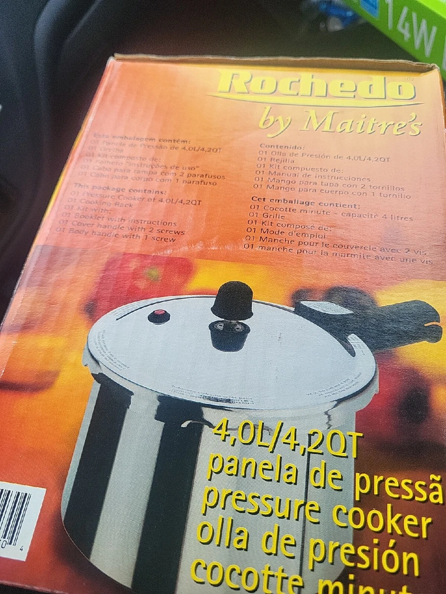 Rochedo pressure cooker manual clearance