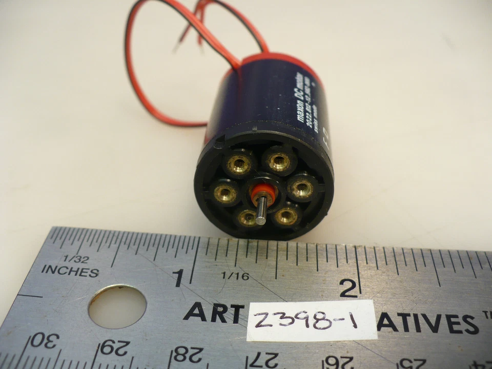 HO Maxon Can Motor 12V DC #2398-1 - Image 2 of 4