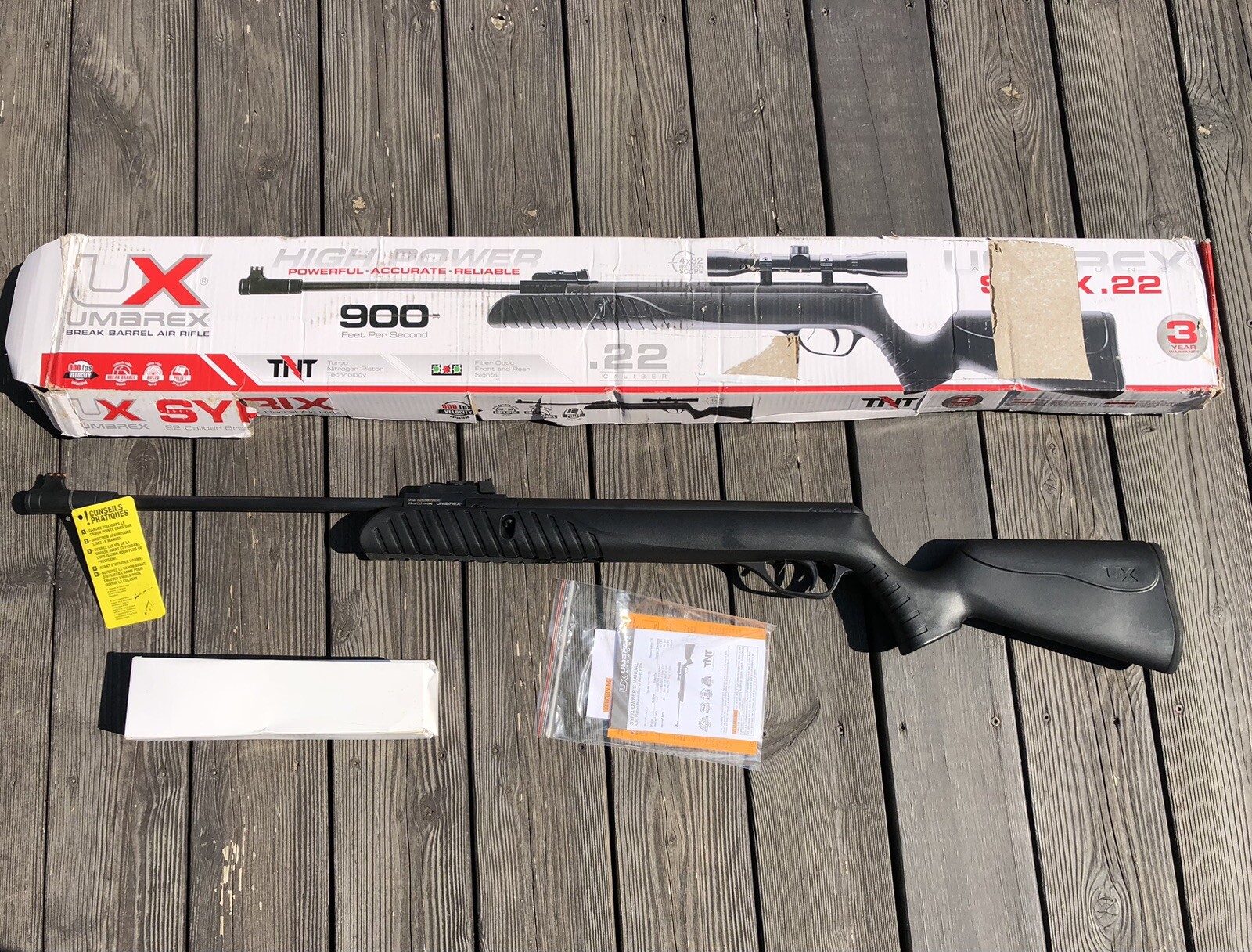 Umarex Syrix Turbo Nitro Piston Break Barrel .177 cal Pellet Air Rifle w/Scope 723364513619 eBay