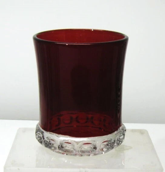 EAPG ** RUBY STAINED/TUMBLER = DAKOTA TUMBLER = PRISTINE - Image 2 of 4