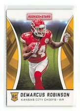 DEMARCUS ROBINSON #159 RC 2016 PANINI ROOKIES STARS CHIEFS