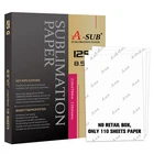 A-SUB Sublimation Paper 125g 8.5x11 110 Sheets for Inkjet Printers Heat Transfer
