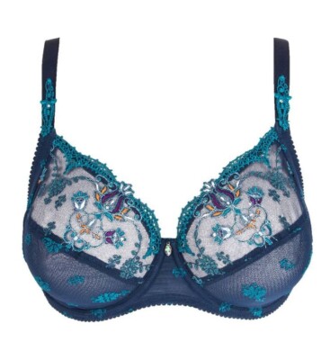 Soutien-Gorge Lise Charmel Love Karma - Taille 110D, Bleu Karma, Neuf Sans Étiquettes