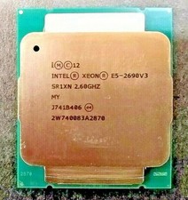 Intel, CM8064401439416S R1XN, SR1XN HASWELL XEON E5-2690 V3, 2.60 GHZ