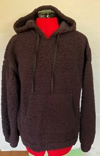 ZELLA FLEECE Hoodie PULLOVER POUCH WOMENS S SMALL PURPLE NEW