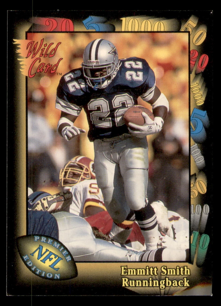 【最終価格】NFL DALLAS COWBOYS EMMITT SMITH 1991 Wild Card Emmitt Smith #46 for sale | eBay
