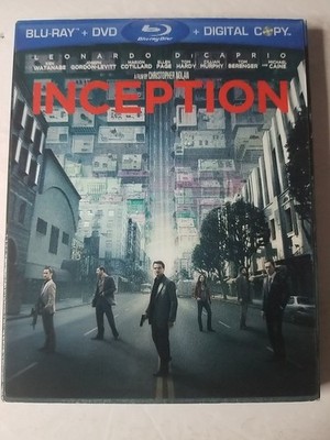 Inception (Blu-ray/DVD, 2010, 2-Disc Set)