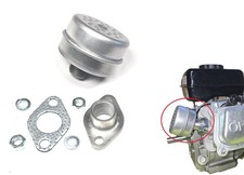 Compact Exhaust adapter Muffler for: Predator 3HP 79cc from Harbor Freight