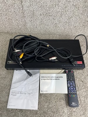 LG BD630 Network Blu-ray Disc Player Black 1080p HDMI Tested Working With Remote