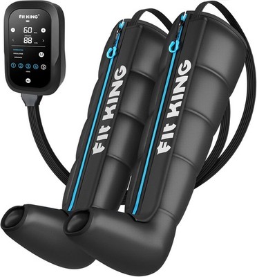 FIT KING Upgraded Leg Massager Recovery Boots, Professional Air Compression M