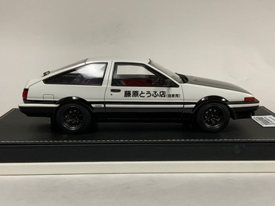 1/18 Ignition model Toyota Sprinter GT ( AE86 ) Carbon Hood Custom