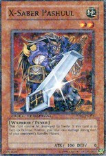 Yugioh! HP X-Saber Pashuul - DT01-EN076 - Common - Duel Terminal Heavily Played,