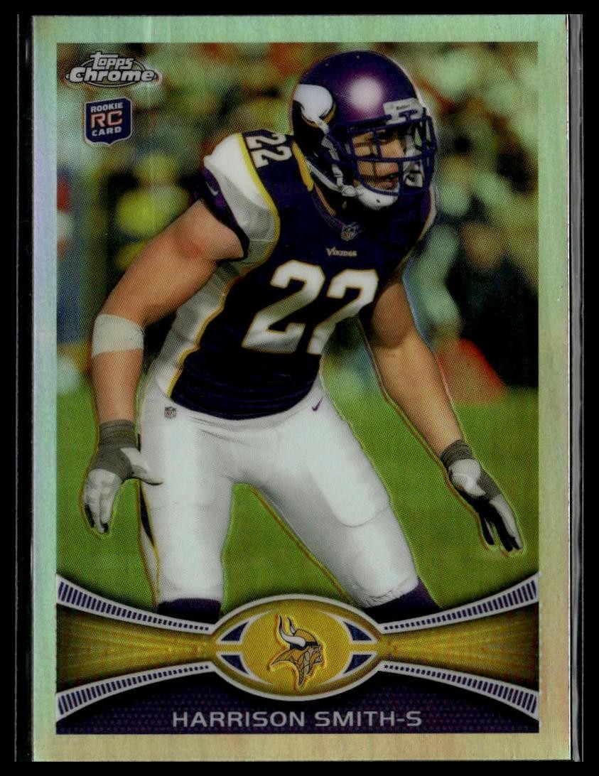 2012 Topps Chrome #77 Harrison Smith Refractors