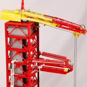 Modubrix Mocs Building Block NASA Saturn-V Launch Umbilical Tower Bricks Toy Set