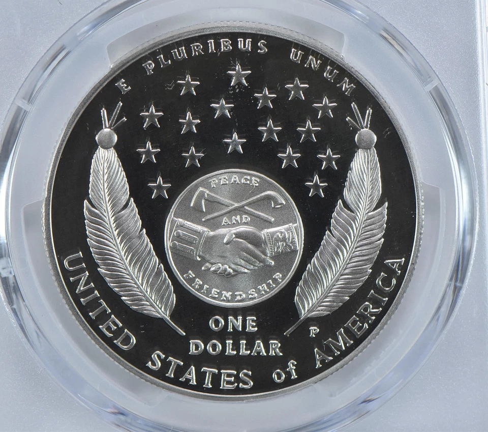 2004-P Lewis & Clark Commemorative Dollar PR69 DCAM PCGS Blue Label *4549 - Image 4 of 4