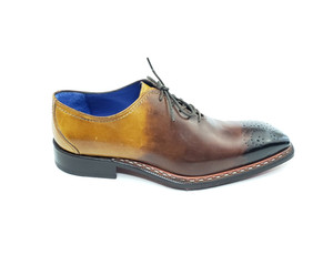 Emilio Franco Cosimo Vintage Two-Tone Dress Shoes‎ Yellow Cream Rockabilly 8.5 Emilio Franco  main image 2