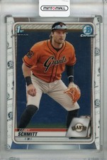 2020 Topps Bowman Draft San Francisco Giants Casey Schmitt Base Chrome