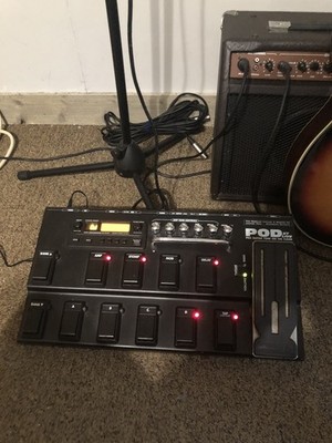 Line 6 POD XT Live Floorboard Guitar Multi-Effects Processor