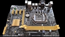 ASUS H81M-PLUS Intel H81 Mainboard Micro ATX Sockel 1150 mit Blende