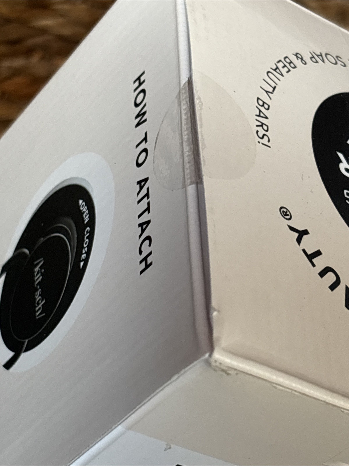 Kitsch Self Draining Shower Caddy w/ Suction Cup Rust Proof Bar Soap Holder New