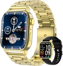 Smart Watch for Men with Answer/Make Calls, 1.85" HD Display Fitness Tracker Wat