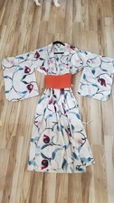 JAPANESE KIMONO- COSTUME Handmade Size M COTTON BLEND