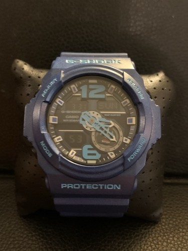 Men’s Casio G Shock Digital Chronograph Watch GA-310 Blue Great Condition