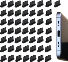 50 Pcs USB C Dust Plug, USB Type C Anti Dust Plugs Cover, Type C Charging Port P