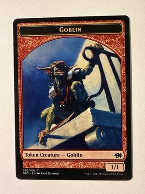 Goblin Token #3 (LP) Merfolk vs Goblins DDT Magic MTG