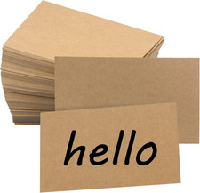 200 Pack Blank 3 x 5 Inch Index Cards, Heavy Study Cards, Note Cards for Offi...