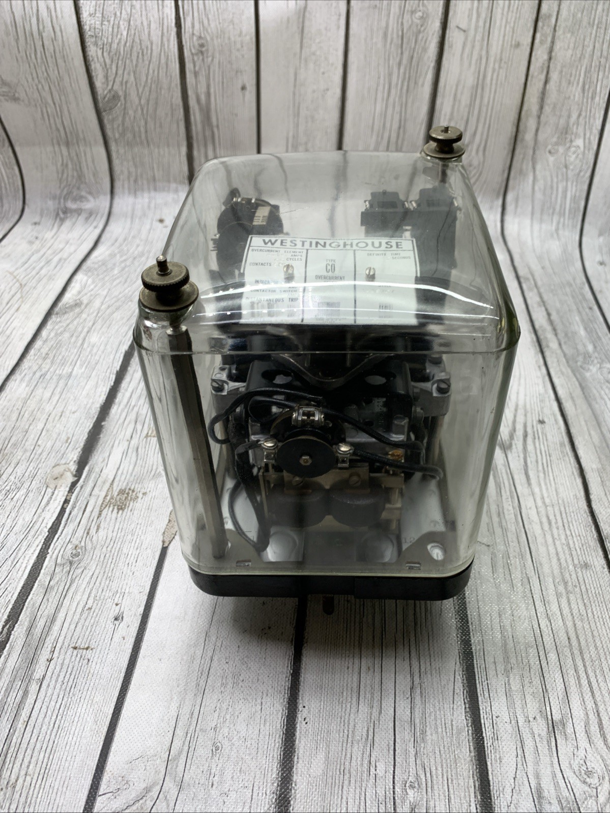 Vintage Westinghouse Co Replay Definite Time Serial 65196-DL Untested