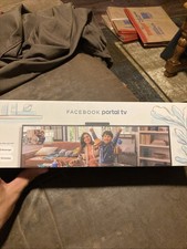 FACEBOOK PORTAL TV Smart Video Calling with ALEXA  LW94NS  Black New SEALED!