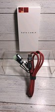 100W 4FT Multi USB C Charging Cable,4 in 1 C/A to C/IP Fast Charger Cable,PD 5A