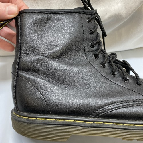 Dr Martens Delaney Air Wair Black Boots Zip and Lace UK 3 - Picture 9 of 24