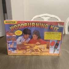 1993 Wood Burning Kit-Vintage NSI Master Wood Burning Kit NEW - Ages 13 and Up