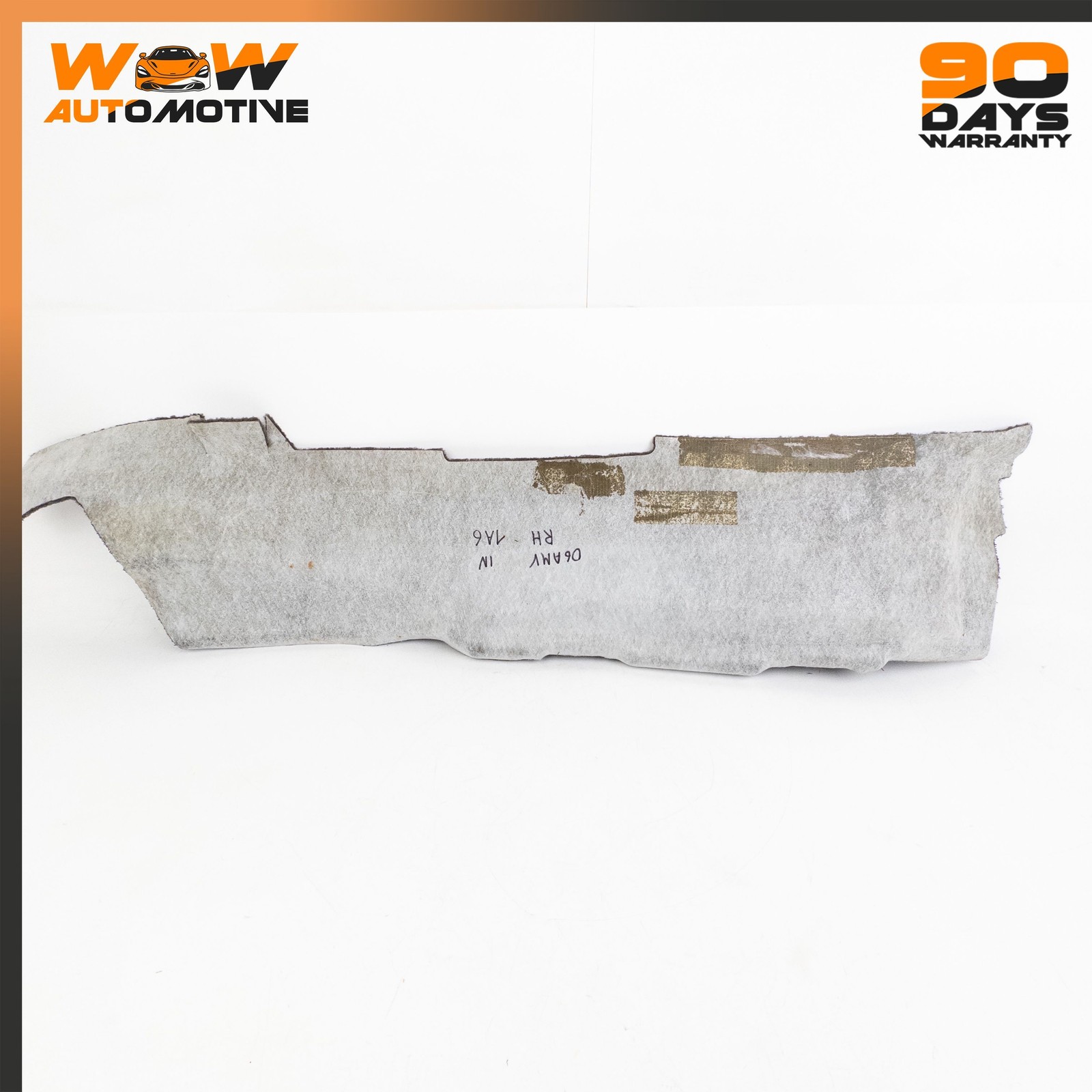 06-16 ASTON MARTIN V8 VANTAGE FRONT RIGHT FLOOR SILL CARPET COVER TRIM OEM