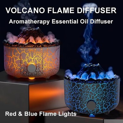 Vulkan LED Aroma Diffuser   Luftbefeuchter, ideales Weihnachtsgeschenk