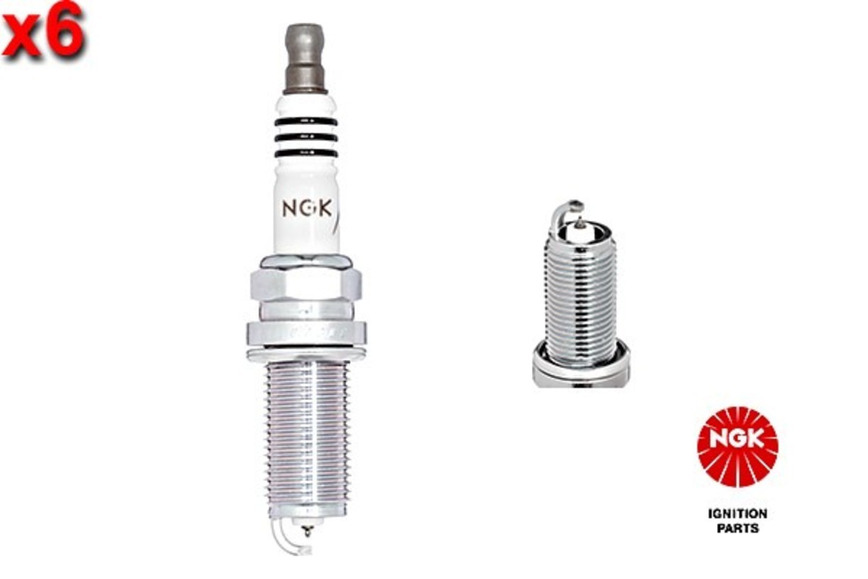 NGK 6x Spark Plug For HYUNDAI Grandeur KIA Cerato II NISSAN 00-16 BY481-LFR5A