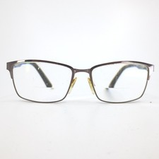 Jones New York VJOM369 Brown Rectangular Eyeglass Frames 55-16-145 Mens Womens
