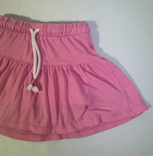 Cat & Jack Pink Skort Skirt Shorts Elastic Waist Drawstring Girls Sz 4T - Picture 3 of 12