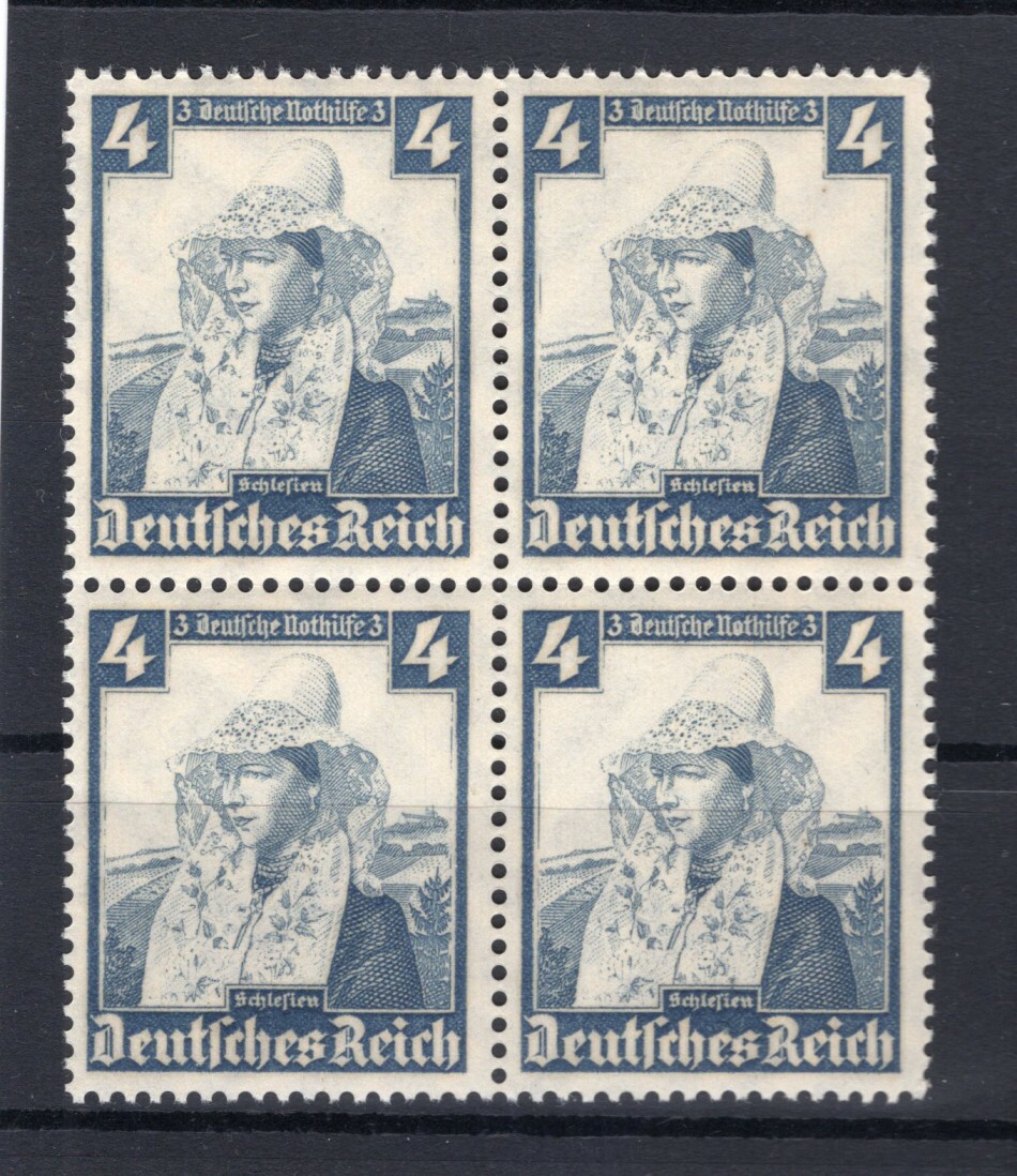 Third Reich 589 Block of Four** Mint Never Hinged 28EUR (73969)