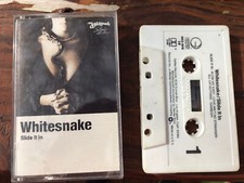 Whitesnake Slide It in Cassette Tape 1984 Tested